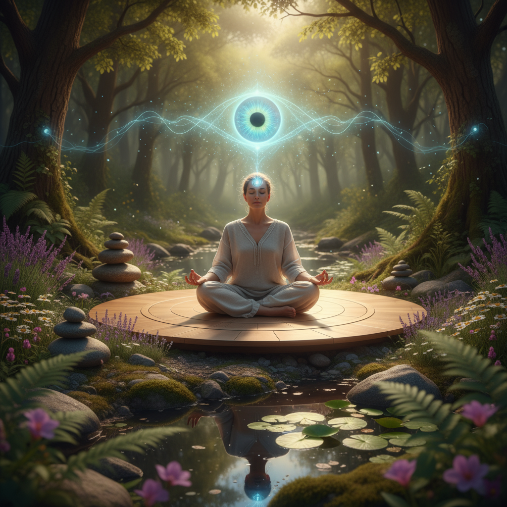 Медитация для глаз на природе